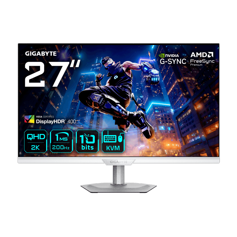 GIGABYTE M27Q2 QD ICE. Display diagonal: 68.6 cm (27"), Display