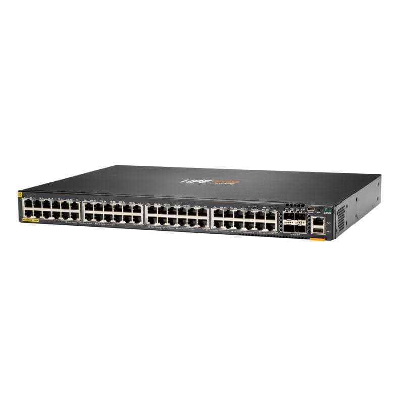 HPE Aruba Networking CX 6200F 48G Class4 PoE 4SFP+ 740W - 2