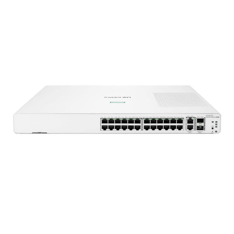 HPE Networking Instant On Switch 24p Gigabit 2p 10GBT 2p - 3