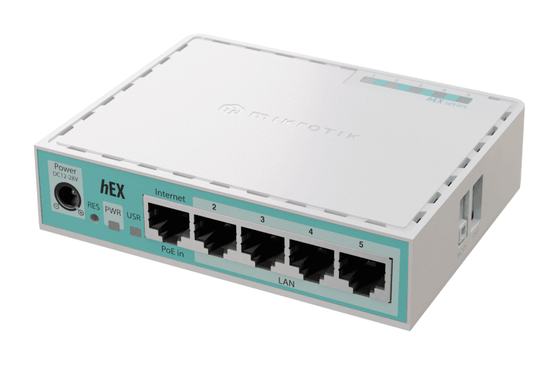 MIKROTIK HEX E50UG 512 MB DDR3, Procesor: EN7562CT @ 950