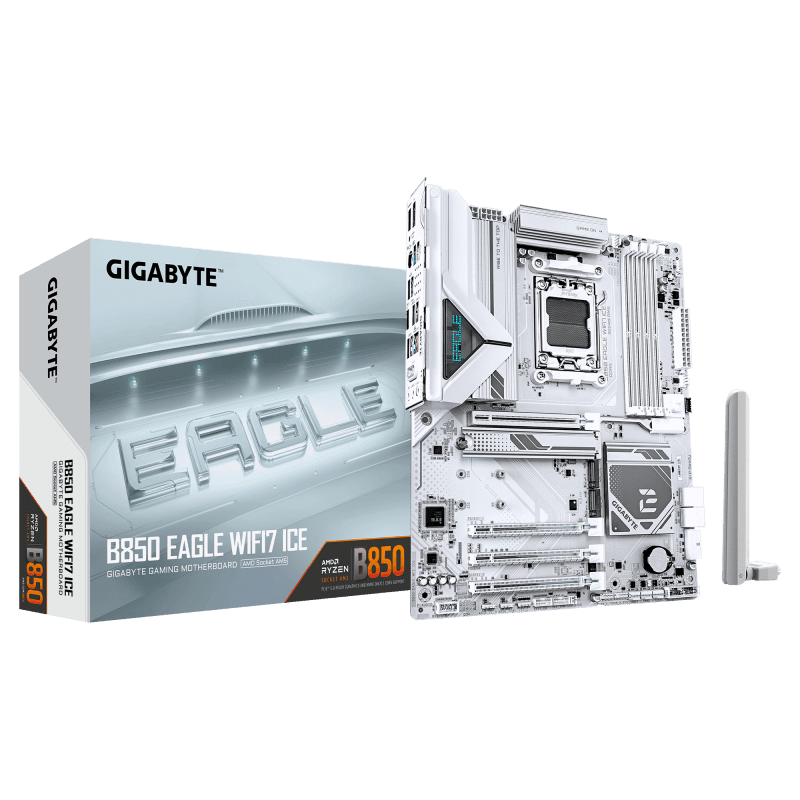 Placa de baza Gigabyte B850 EAGLE WIFI7 ICE, Socket AM5,