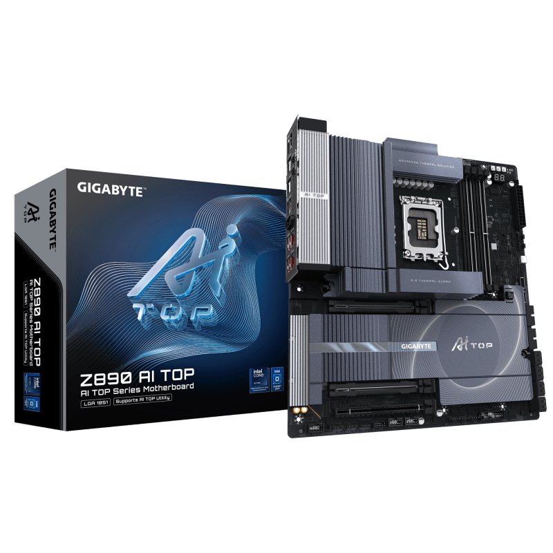 Placa de baza Gigabyte Z890 AI TOP, Socket 1851, DDR5,