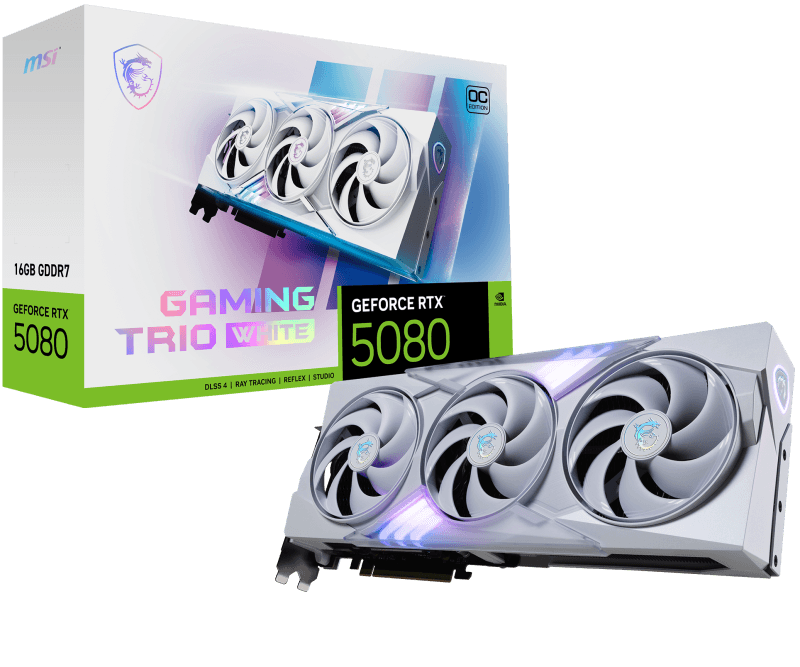 Placa video MSI GeForce RTX 5080, 16GB GDDR7, PCI Express
