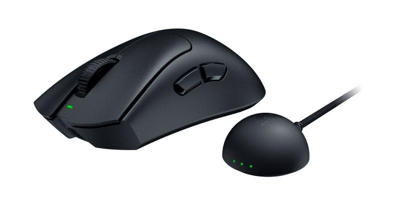 Mouse gaming Razer DeathAdder V4 Pro, rezolutie maxima 45000 DPI,