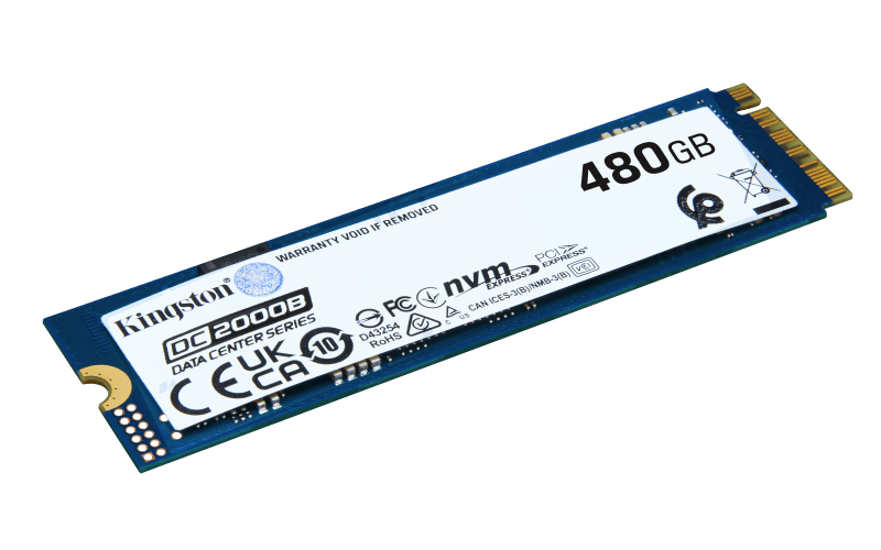 SSD intern Kingston DC2000B, 480 GB, PCI Express 4.0 x4,