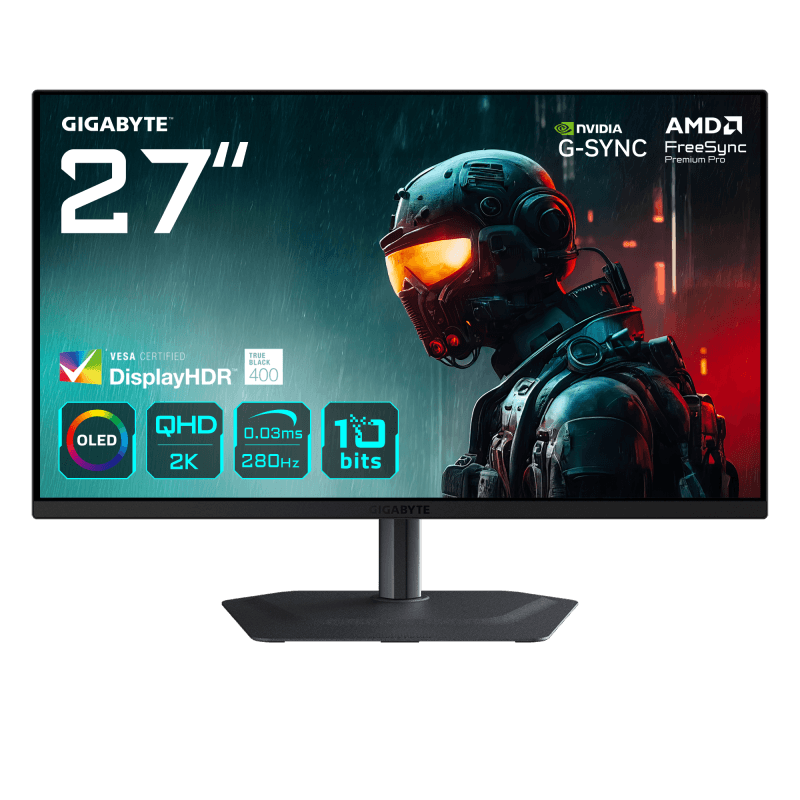 GIGABYTE MO27Q2A. Display diagonal: 68.6 cm (27"), Display resolution: 2560