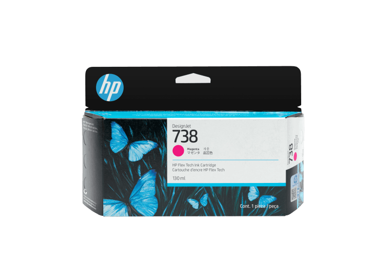 HP 498N6A INK CARTRIDGE 130 ml Magenta