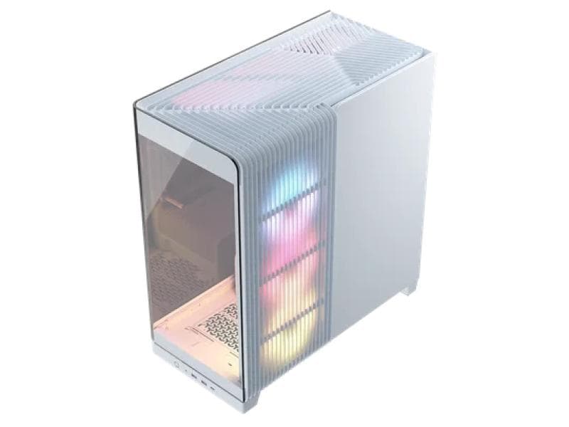 Carcasa Corsair 4500X RS-R ARGB Tempered Glass, Mid Tower, White