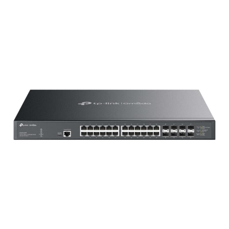 Omada 32-Port 10GE L2+ Managed Switch with 24-Port PoE++ PORT: