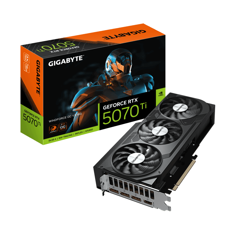 Placa video Gigabyte GeForce RTX 5070 Ti, 16GB GDDR7, PCI