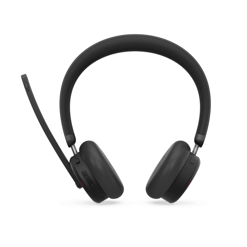 Casti Head-band LENOVO ANC Headset 6550, Wireless, Noise-canceling, Negru