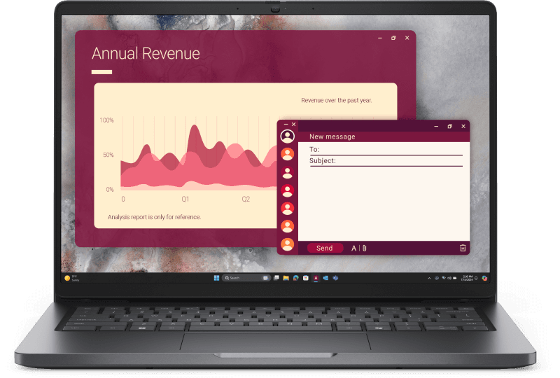 Laptop Business DELL Pro 14, cu procesor Intel Core 5