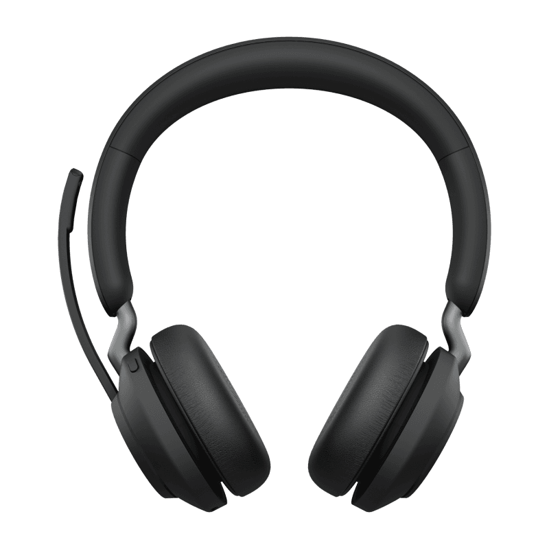 Casti Head-band JABRA Evolve2 65, Fara Fir, Noise-canceling, Negru