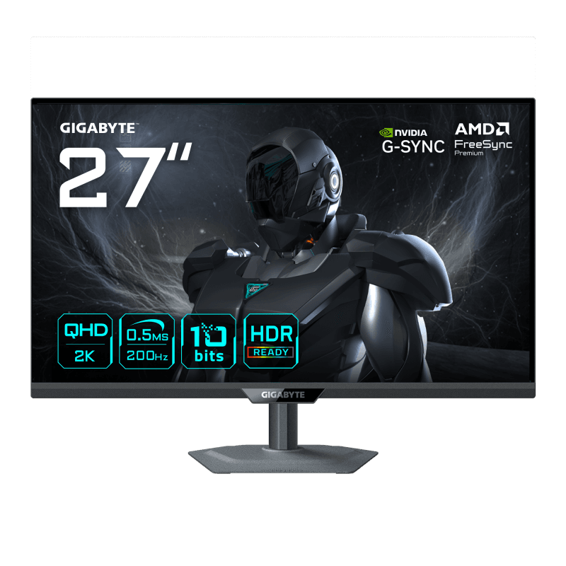 Monitor Gaming Gigabyte G27Q20 EK, Panel Size: 27" SS IPS,