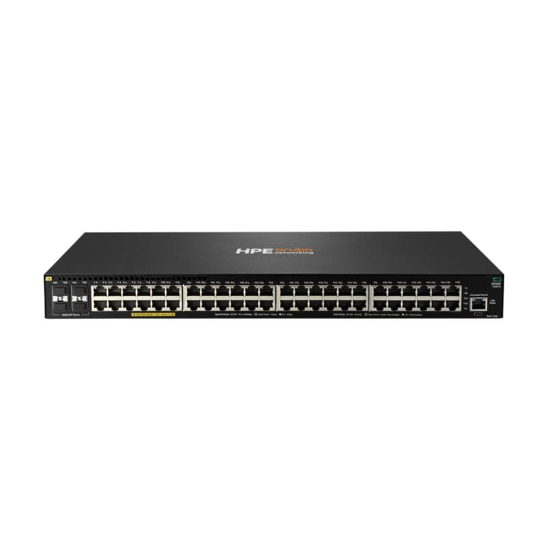 HPE Aruba Networking 2930F 48G PoE+ 4SFP 740W Switch - 2
