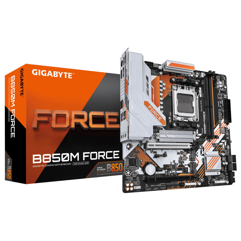 Placa de baza Gigabyte B850M FORCE, Socket AM5, DDR5, Micro-ATX