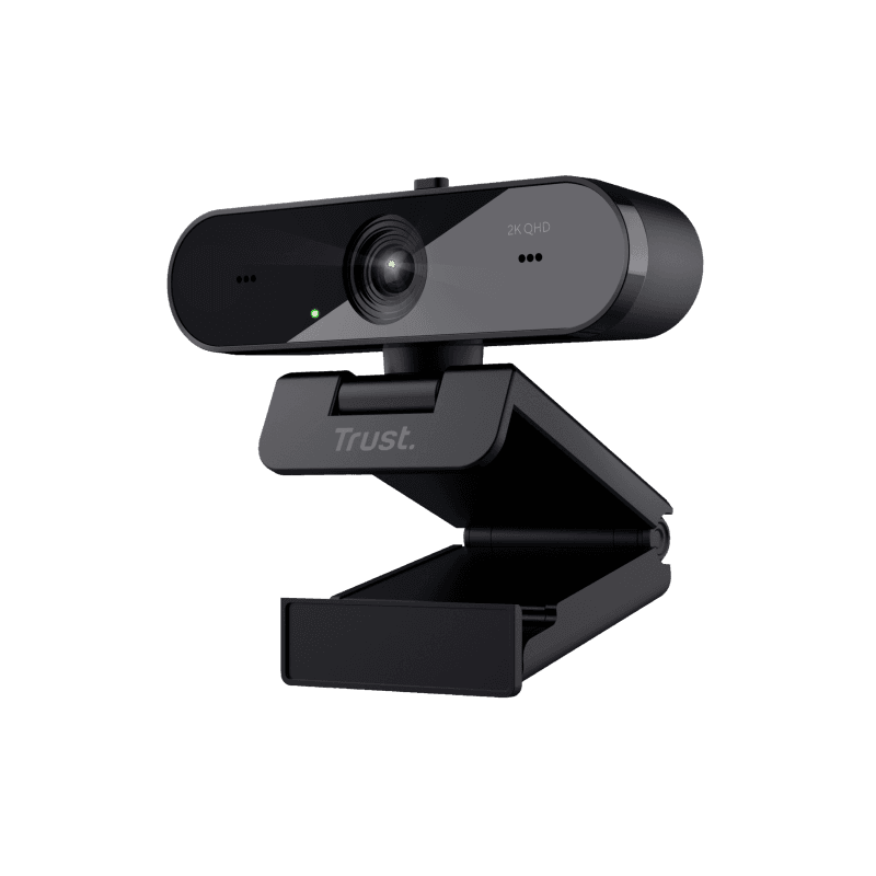 Camera Web Trust Taxon, rezolutie video 2K, USB 2.0, Negru
