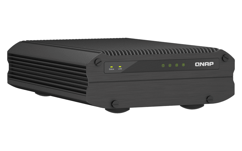 NAS QNAP I410X 4-Bay, CPU Intel® Atom® x6425E 4-core/4-thread Processor,