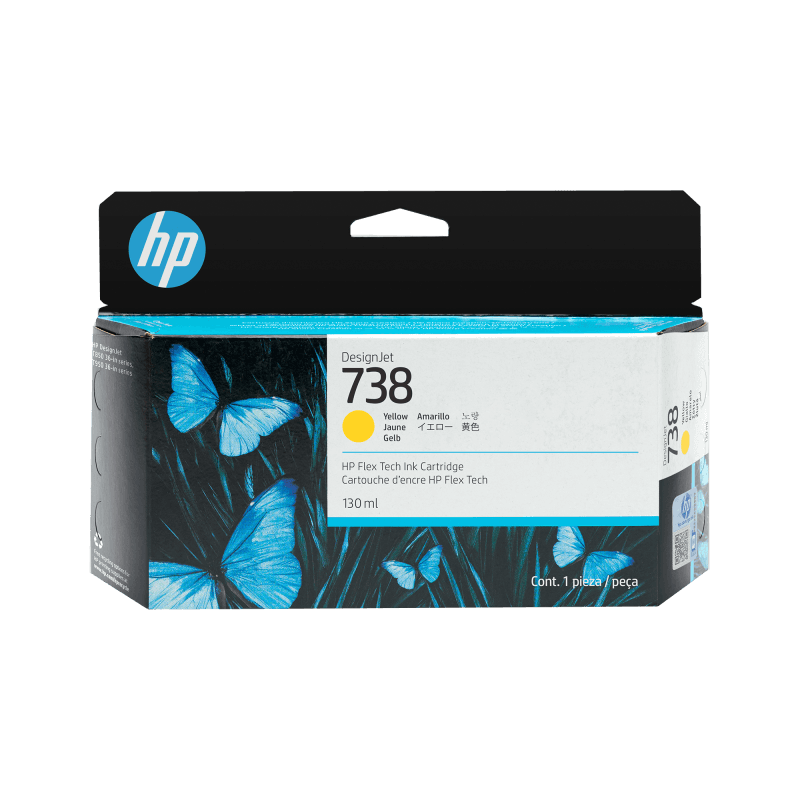 HP 498N7A INK CARTRIDGE 130 ml Yellow