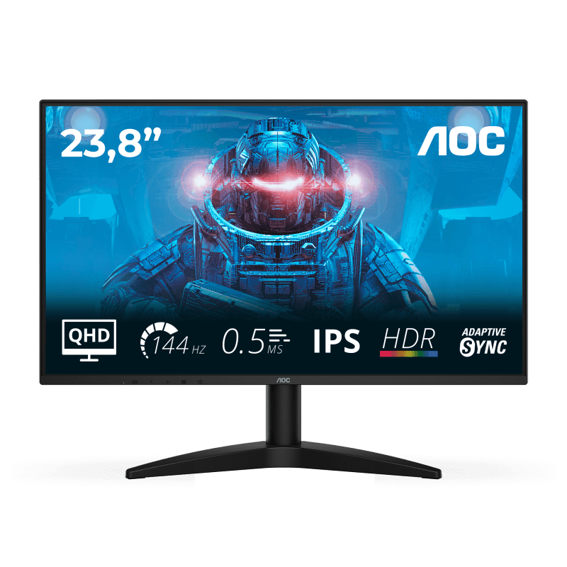 Monitor AOC 23.8" Q24B36X, Diagonal (inch): 23.8, Diagonal (cm): 60,