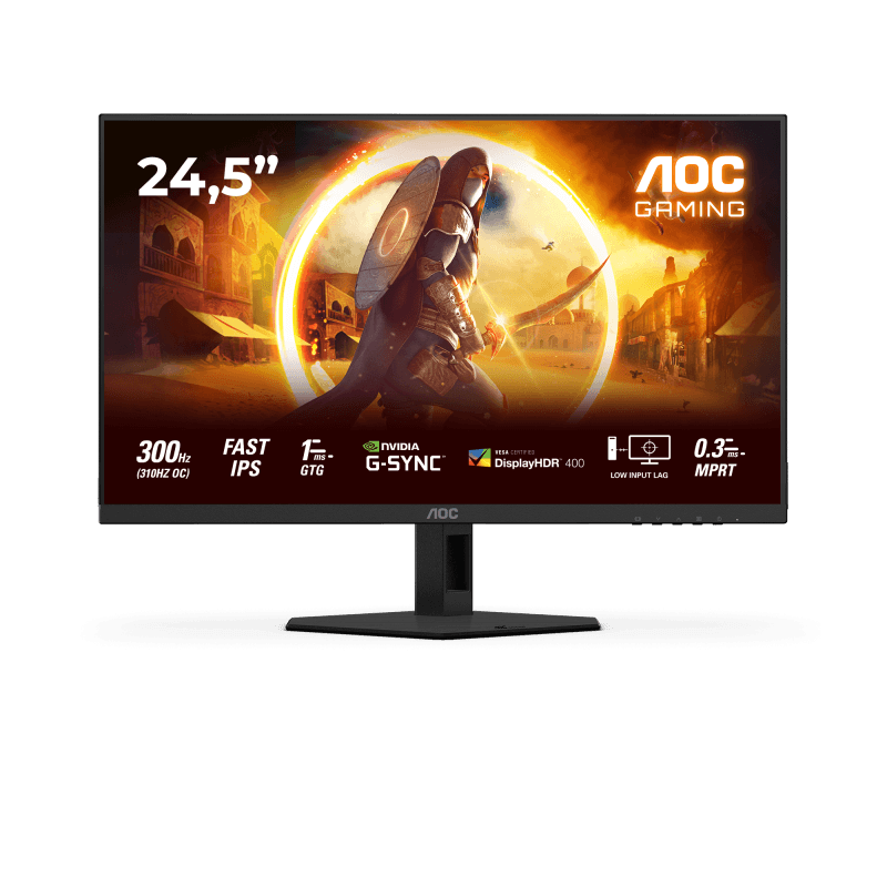 Monitor AOC 24.5" 25G4SRE, Diagonal (inch): 24.5, Diagonal (cm): 62,