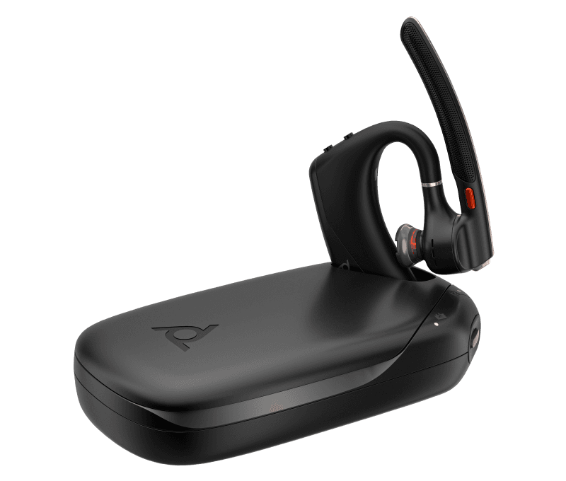 Casti Mono-casca HP Voyager Legend 50-M, Fara Fir, noise-canceling, Negru