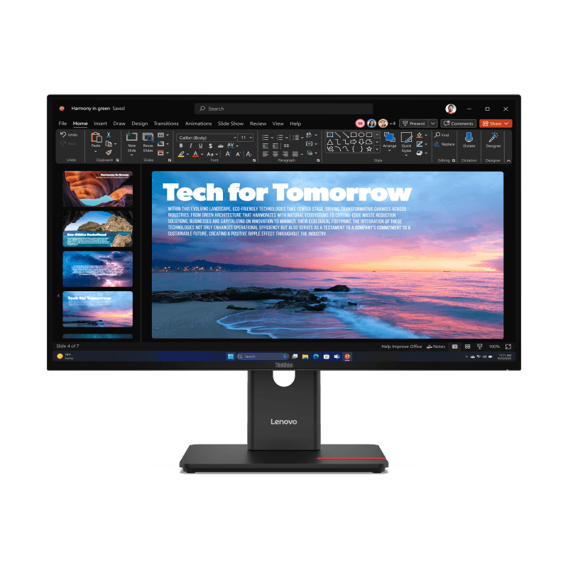 Lenovo ThinkVision T27QD-40. Display diagonal: 68.6 cm (27"), Display resolution: