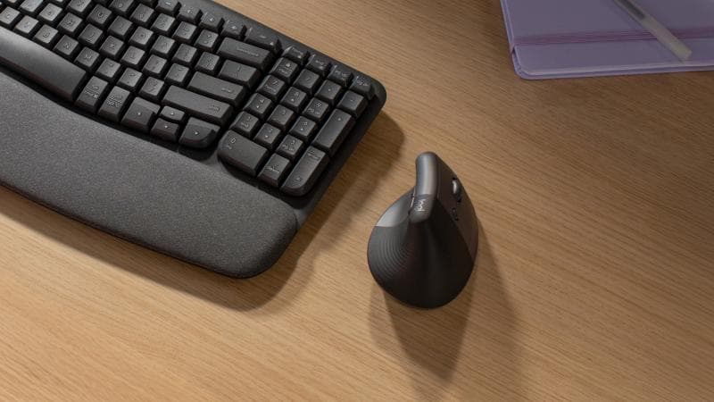 Logitech 910-006473. Form factor: Right-hand, Vertical design. Movement detection technology: