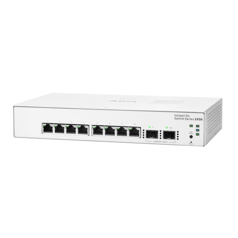 HPE Networking Instant On Switch 8p Gigabit 2p SFP 1930 - 2