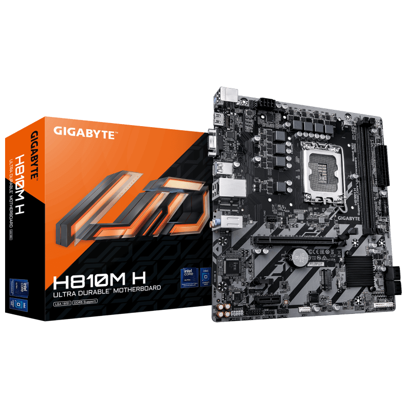 Placa de baza Gigabyte H810M H, Socket 1851, DDR5, Micro-ATX