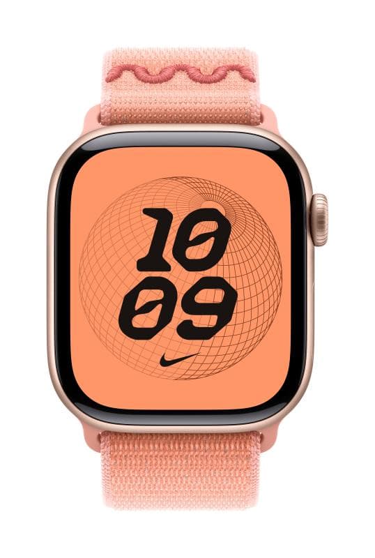 Apple Watch 42mm Alpenglow Pink Nike Sport Loop