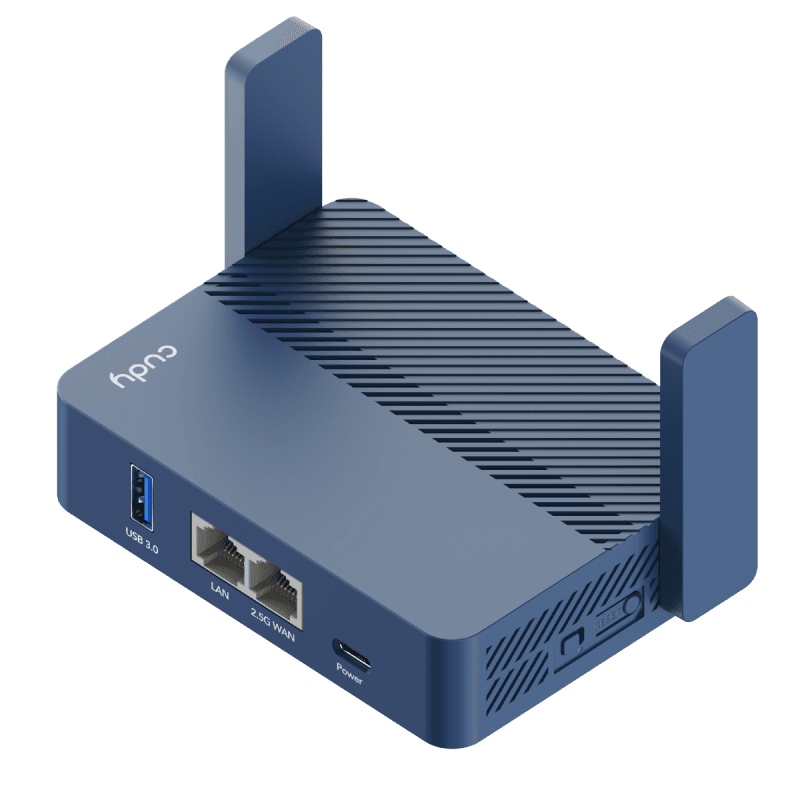 CUDY AX3000 2.5G Wi-Fi 6 Router with USB, Dual-Band, 2.5G