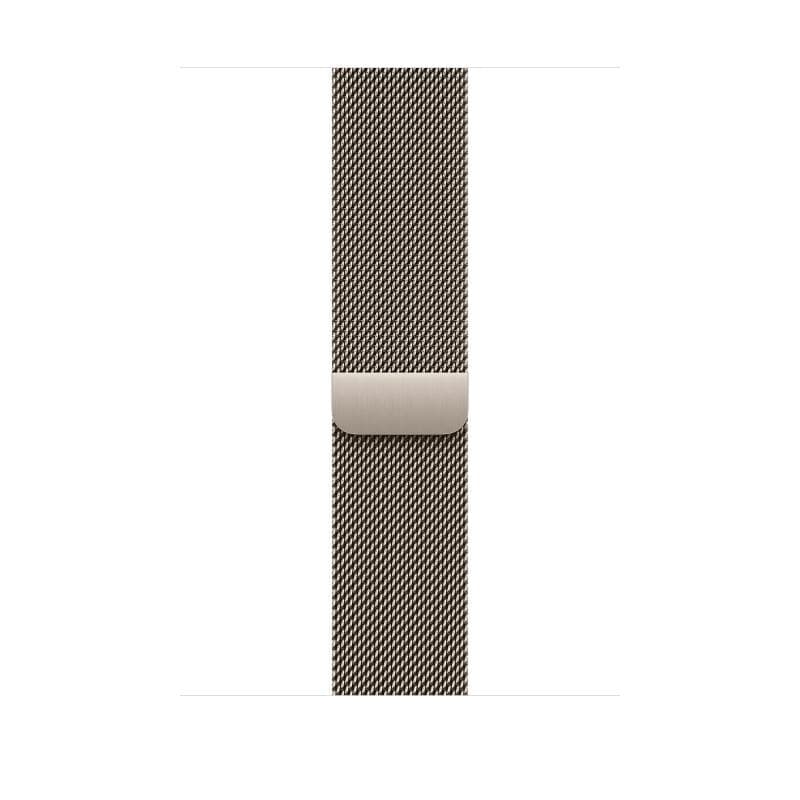 Apple Watch 46mm Natural Milanese Loop - S/M