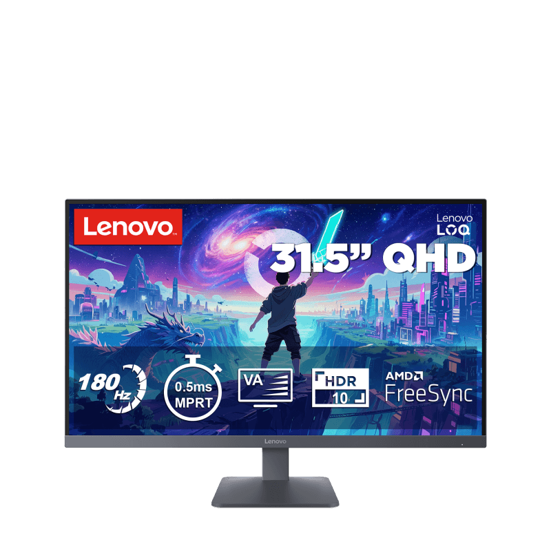 Monitor Gaming Lenovo LOQ 32Q-10, 31.5", 2560 x 1440 pixeli,
