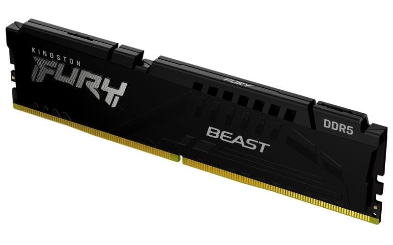 Memorie RAM Kingston FURY Beast, 16GB DDR5, 6000MHz, CL36