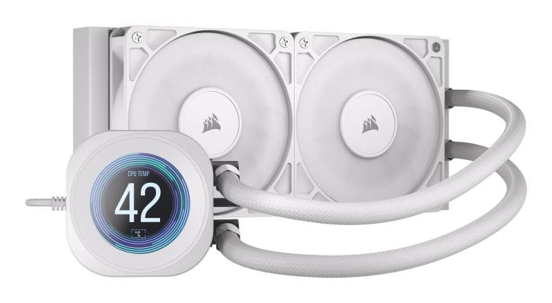 CR LIQUID COOLER NAUTILUS 240 RS LCD WH