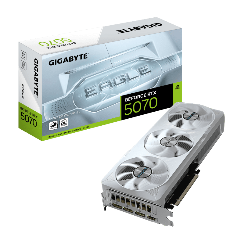 Placa video Gigabyte GEFORCE RTX 5070, 12GB GDDR7, PCI Express