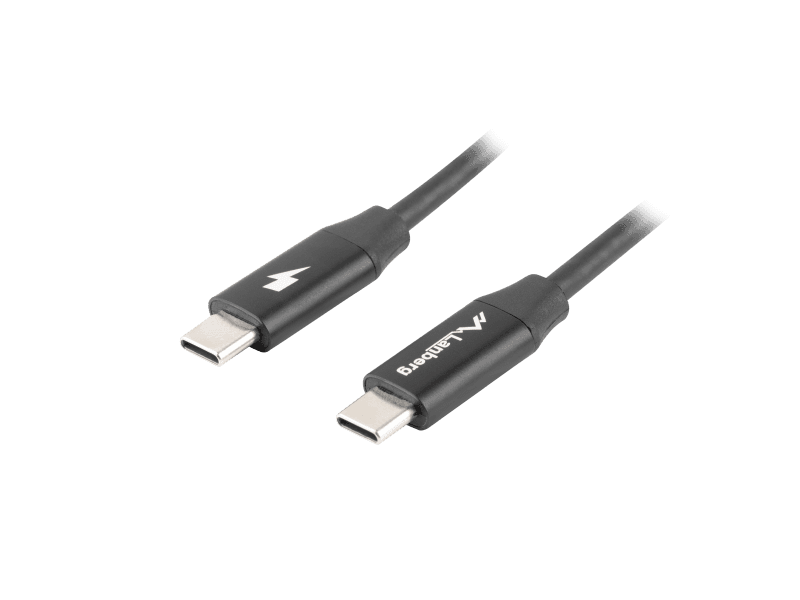 Cablu USB-C M/M 2.0 1,8 m Quick Charge 4.0 negru