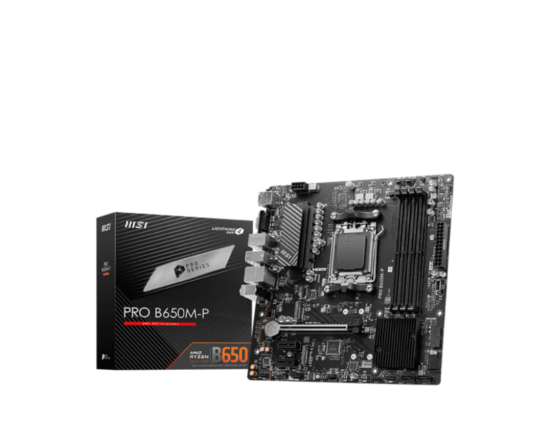 Placa de baza MSI PRO B650M-P, Socket AM5, DDR5, Micro-ATX