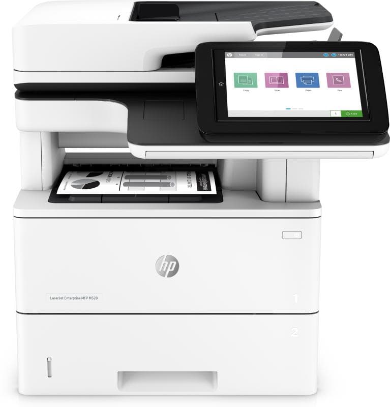 HP LaserJet Enterprise MFP M528dn. Print technology: Laser, Printing: Mono