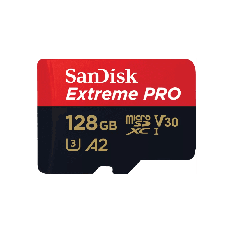 SanDisk Extreme PRO. Capacity: 128 GB, Flash card type: MicroSDXC,