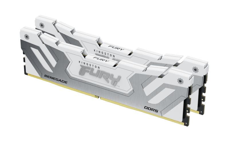 Memorie RAM Kingston FURY Renegade White, 48GB DDR5, 8400MHz, CL40