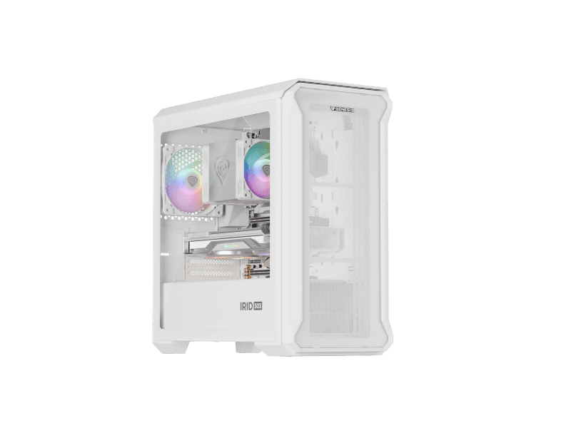 Carcasa GENESIS Irid 503, RGB, Mini Tower, White