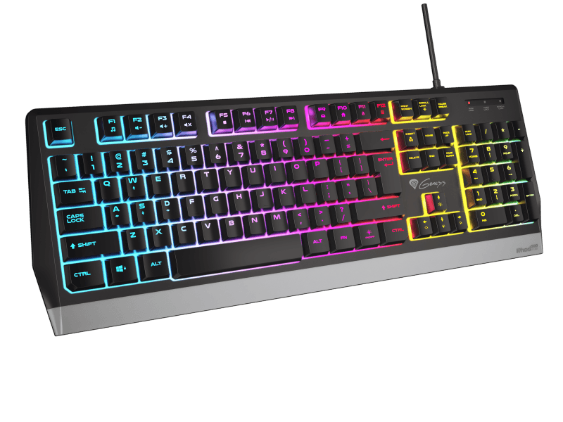 GENESIS Rhod 300 RGB. Keyboard form factor: Full-size (100%). Keyboard