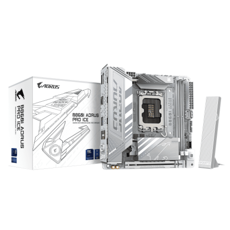 Placa de baza Gigabyte B860I AORUS PRO ICE, Socket 1851,