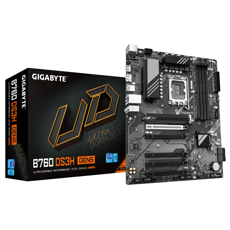 Placa de baza Gigabyte B760 DS3H GEN5, Socket 1700, DDR5,