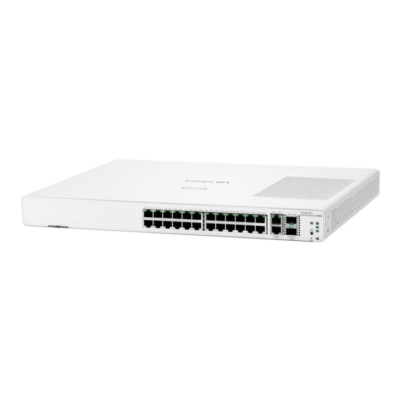 HPE Networking Instant On Switch 24p Gigabit 2p 10GBT 2p - 2
