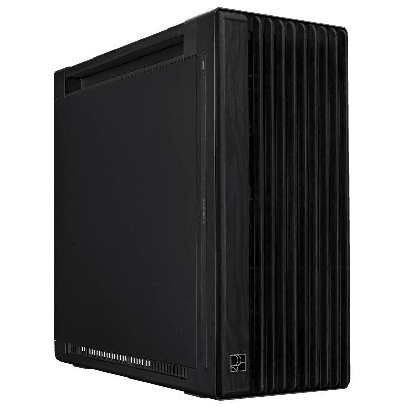 Carcasa ASUS ProArt PA602 Wood Edition, RGB, Mid Tower, Black