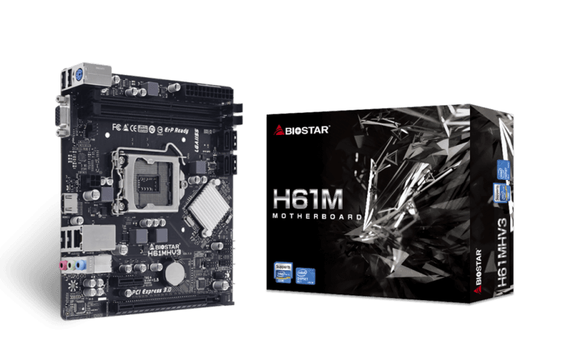 Placa de baza Biostar H61MHV3, Socket LGA 1155, DDR3, Micro-ATX