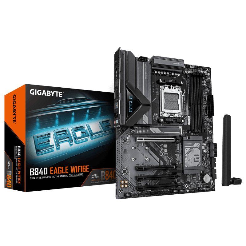 Placa de baza Gigabyte B840M EAGLE WIFI6E, Socket AM5, DDR5,